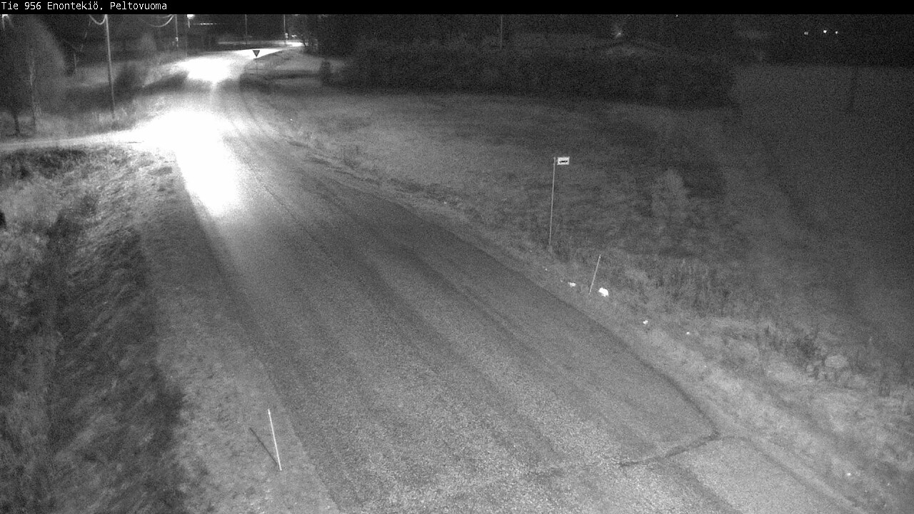 Weather Camera Image Road 956 Enontekiö, Peltovuoma, Enontekiö, Lappi