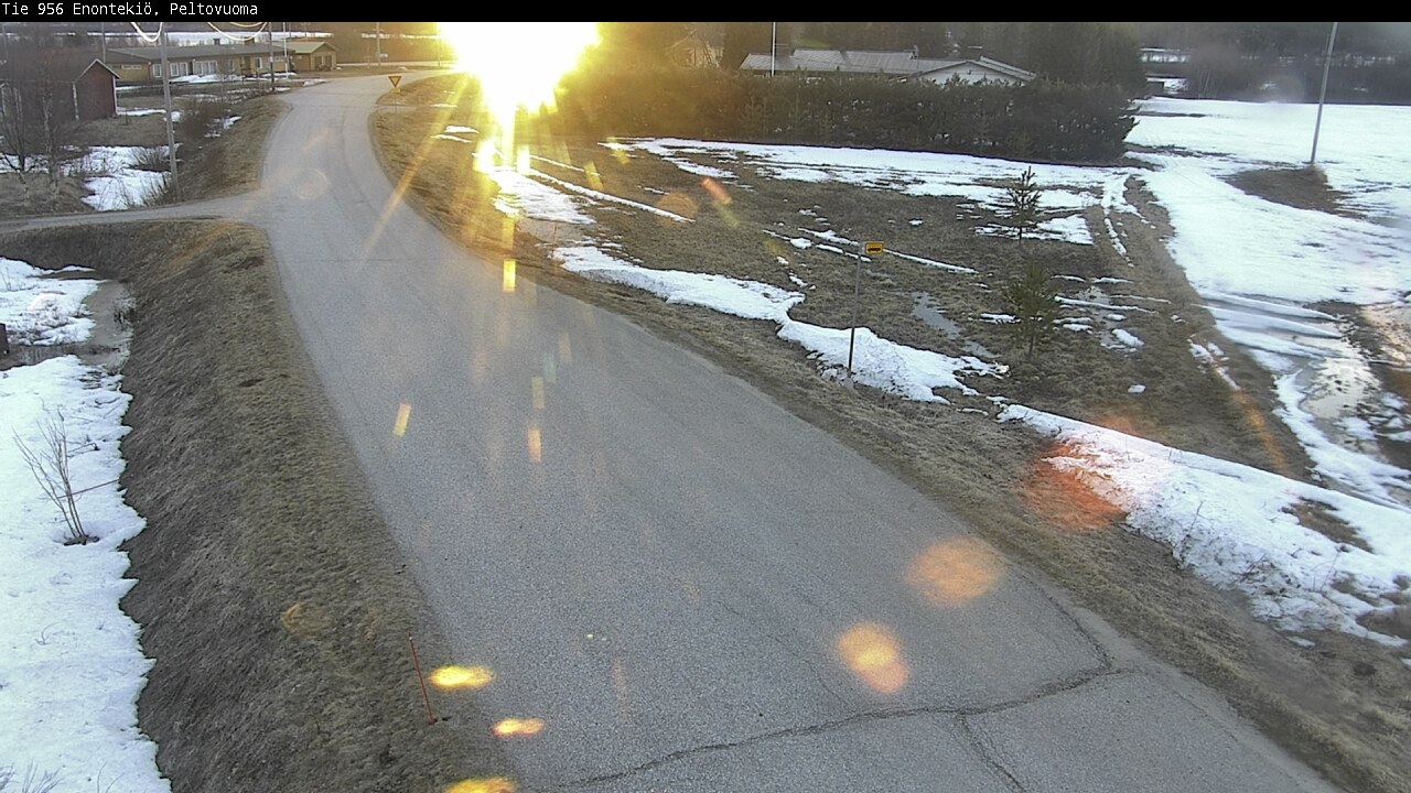 Weather Camera Image Road 956 Enontekiö, Peltovuoma, Enontekiö, Lappi