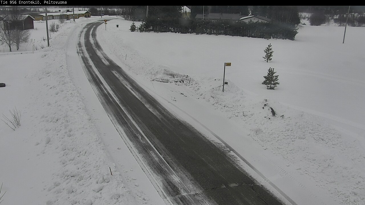 Weather Camera Image Road 956 Enontekiö, Peltovuoma, Enontekiö, Lappi