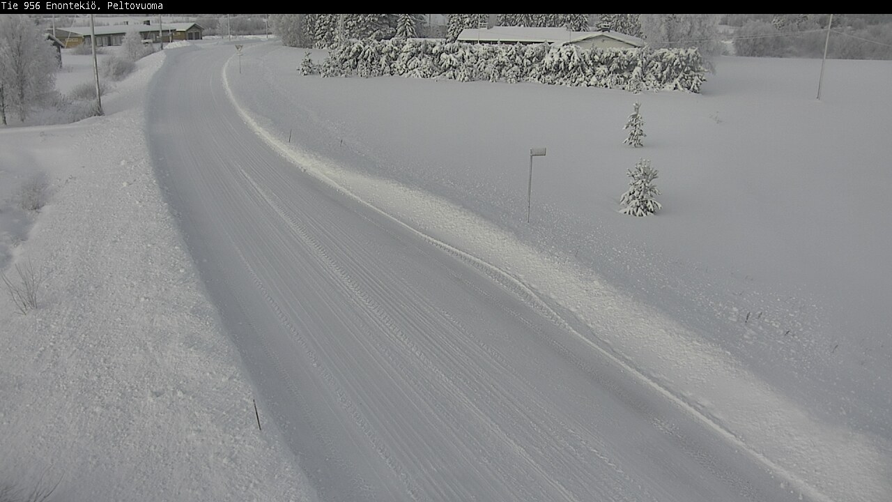 Weather Camera Image Väg 21 Enontekis, Peltovuoma, Enontekiö, Lappi
