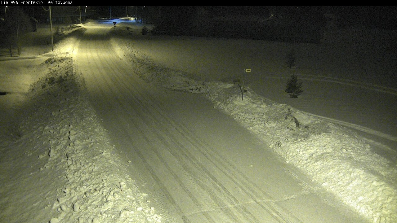 Kelikamerat Kuva Tie 956 Enontekiö, Peltovuoma, Enontekiö, Lappi