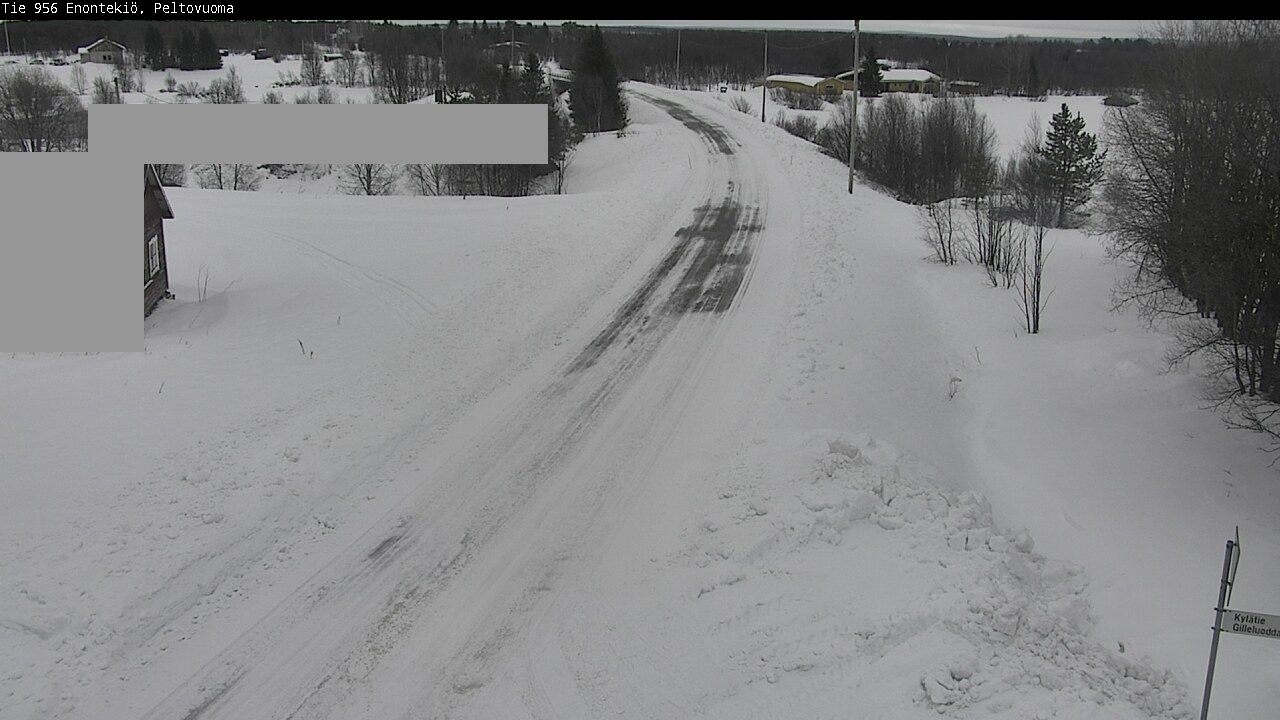 Weather Camera Image Väg 21 Enontekis, Peltovuoma, Enontekiö, Lappi