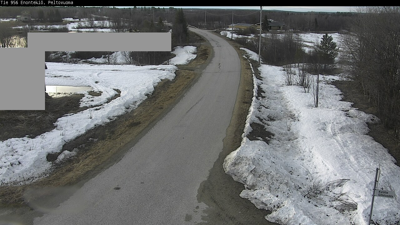 Weather Camera Image Väg 21 Enontekis, Peltovuoma, Enontekiö, Lappi