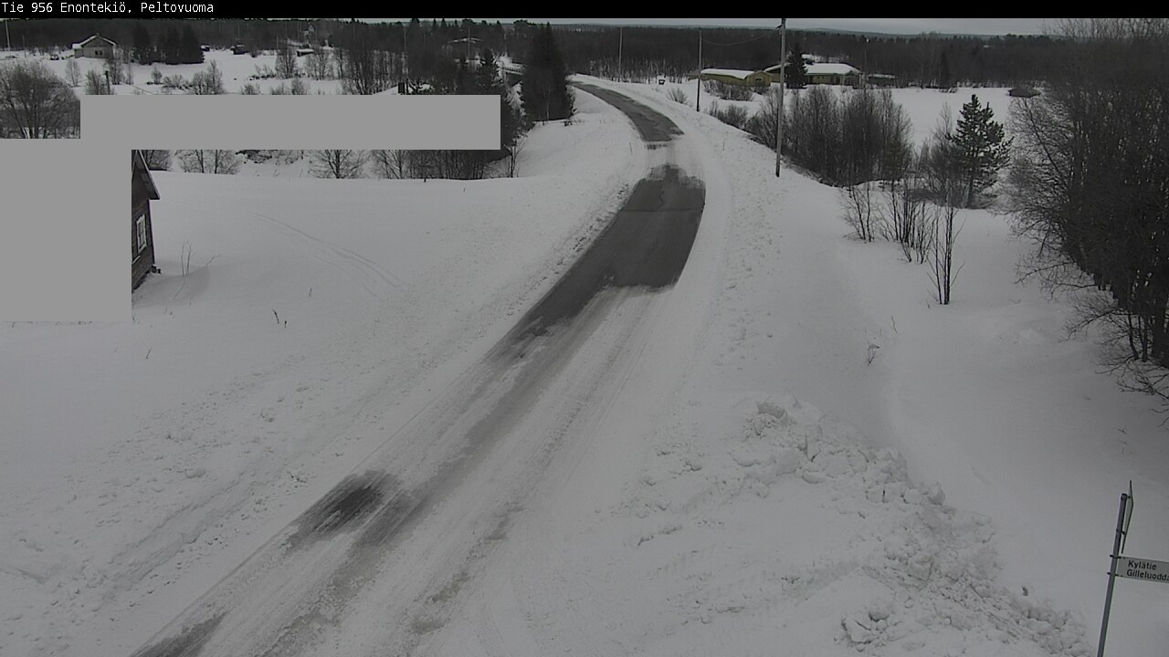 Weather Camera Image Road 956 Enontekiö, Peltovuoma, Enontekiö, Lappi