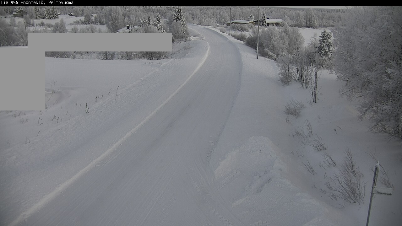 Weather Camera Image Road 956 Enontekiö, Peltovuoma, Enontekiö, Lappi