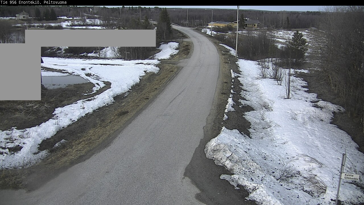 Weather Camera Image Road 956 Enontekiö, Peltovuoma, Enontekiö, Lappi