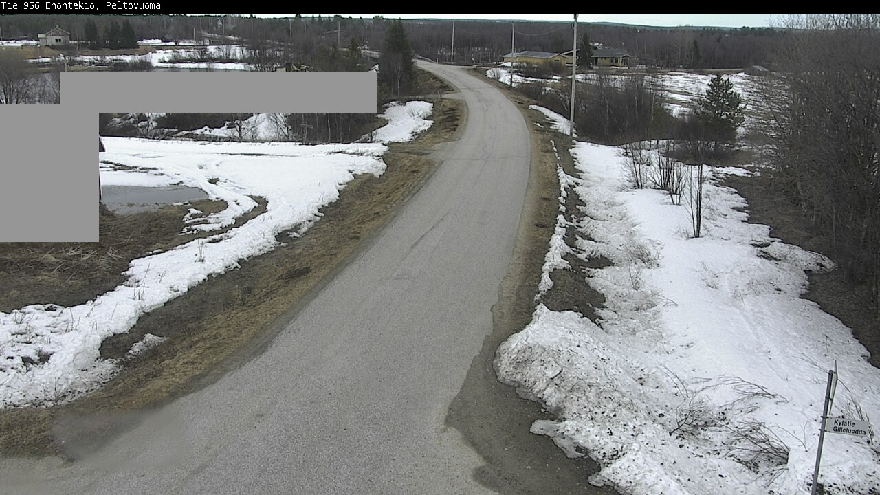 Weather Camera Image Väg 21 Enontekis, Peltovuoma, Enontekiö, Lappi