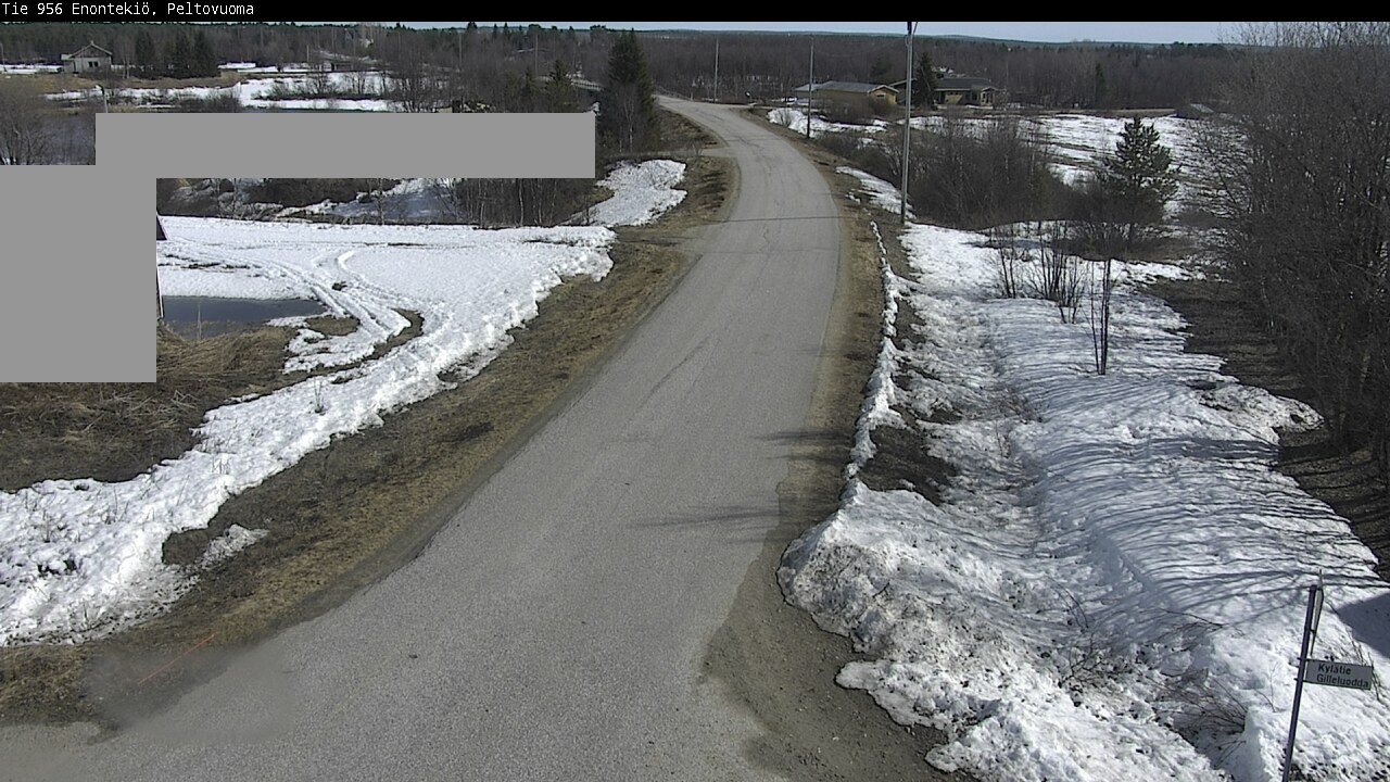 Weather Camera Image Väg 21 Enontekis, Peltovuoma, Enontekiö, Lappi