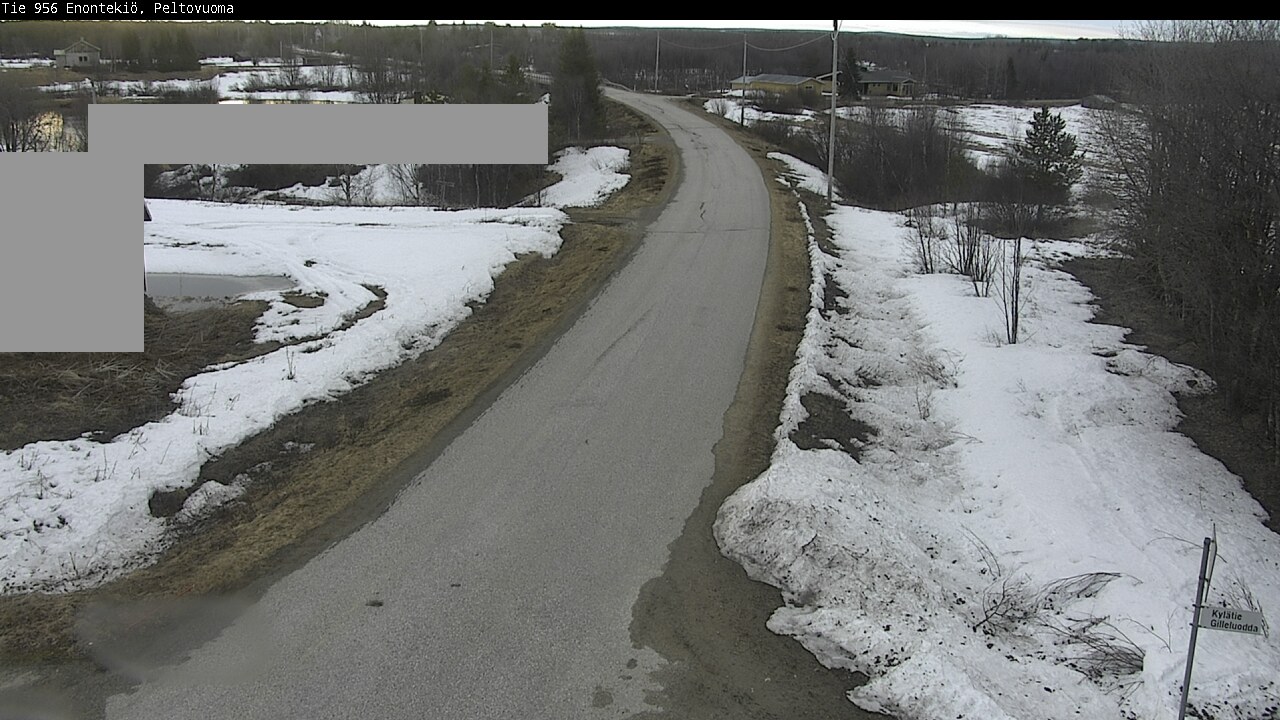 Weather Camera Image Väg 21 Enontekis, Peltovuoma, Enontekiö, Lappi