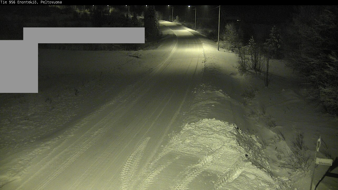 Kelikamerat Kuva Tie 956 Enontekiö, Peltovuoma, Enontekiö, Lappi