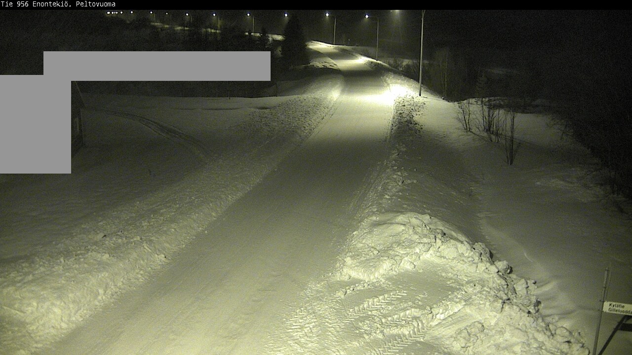 Kelikamerat Kuva Tie 956 Enontekiö, Peltovuoma, Enontekiö, Lappi