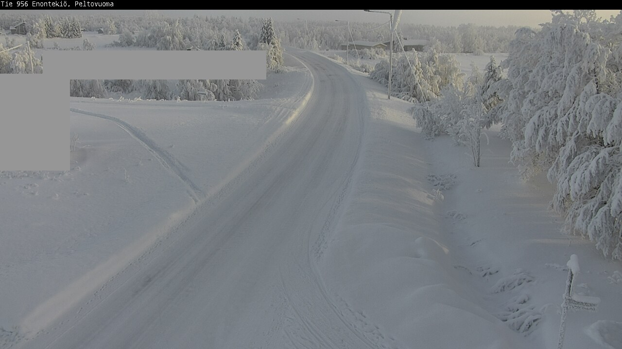 Weather Camera Image Road 956 Enontekiö, Peltovuoma, Enontekiö, Lappi