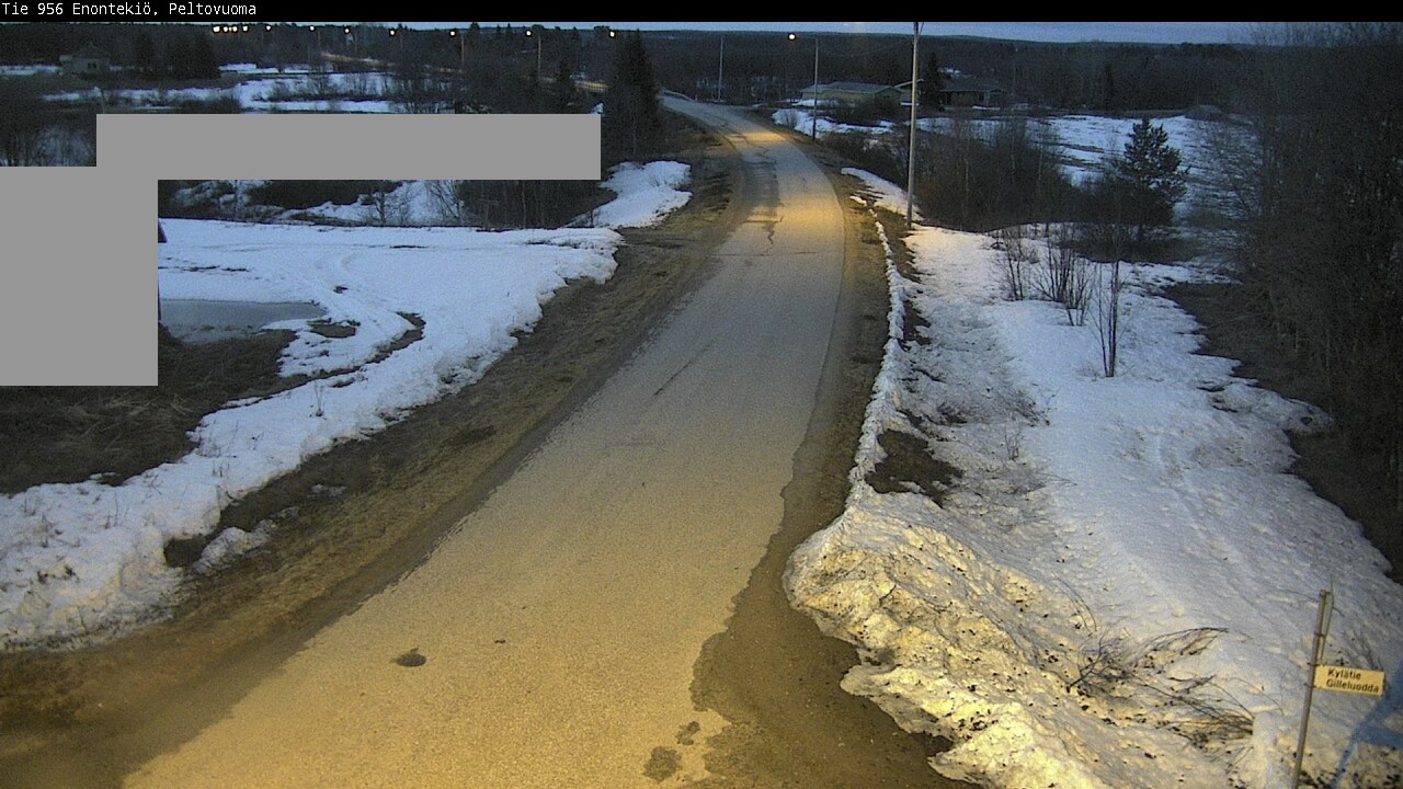 Weather Camera Image Väg 21 Enontekis, Peltovuoma, Enontekiö, Lappi