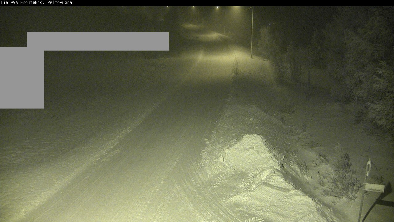 Weather Camera Image Road 956 Enontekiö, Peltovuoma, Enontekiö, Lappi