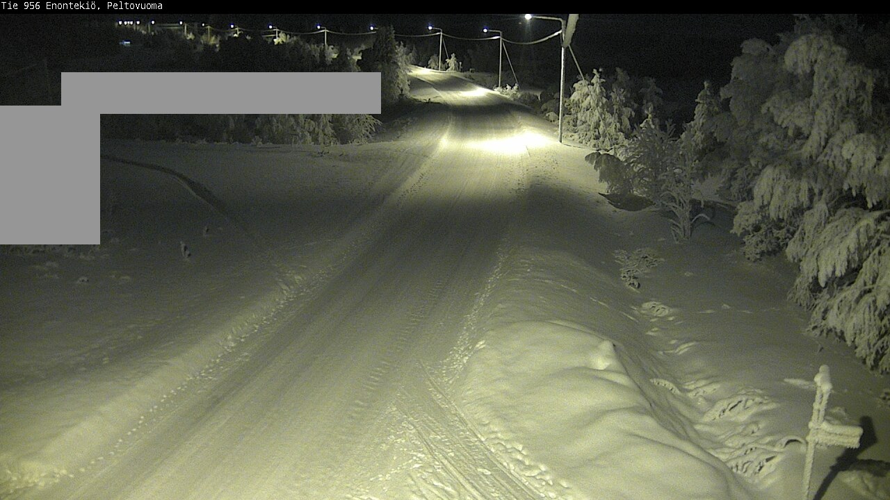 Kelikamerat Kuva Tie 956 Enontekiö, Peltovuoma, Enontekiö, Lappi