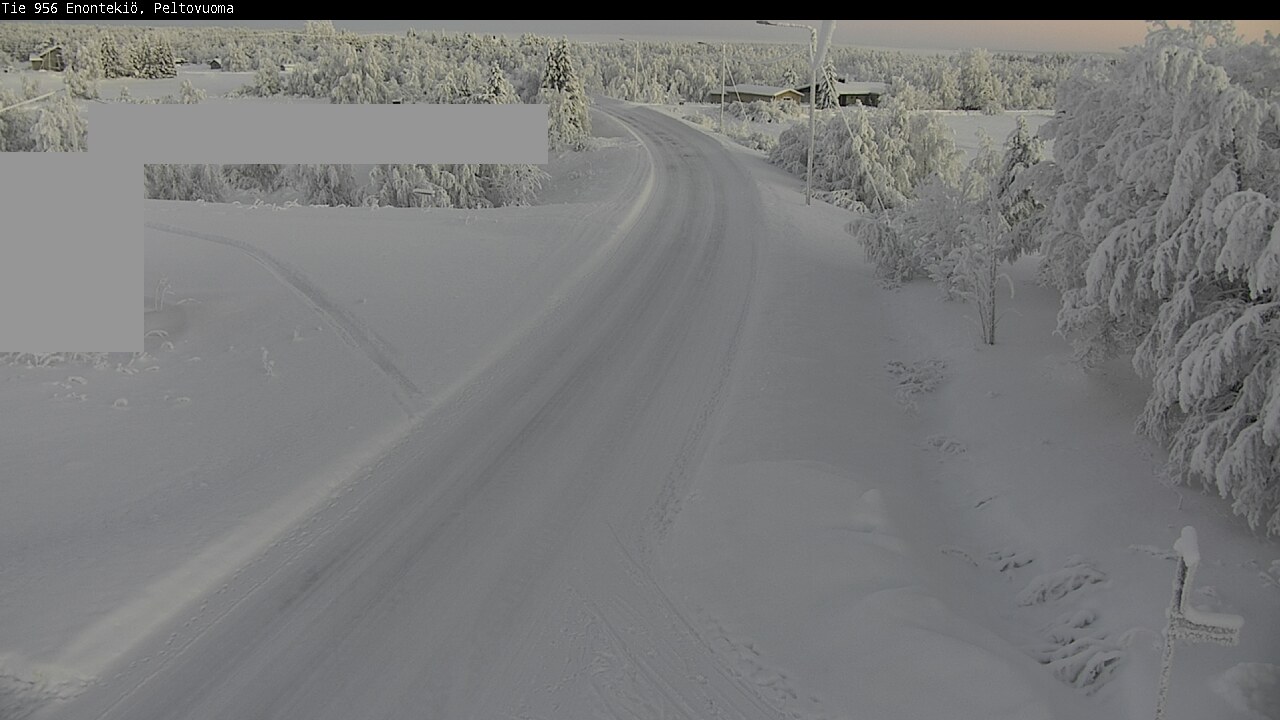 Kelikamerat Kuva Tie 956 Enontekiö, Peltovuoma, Enontekiö, Lappi