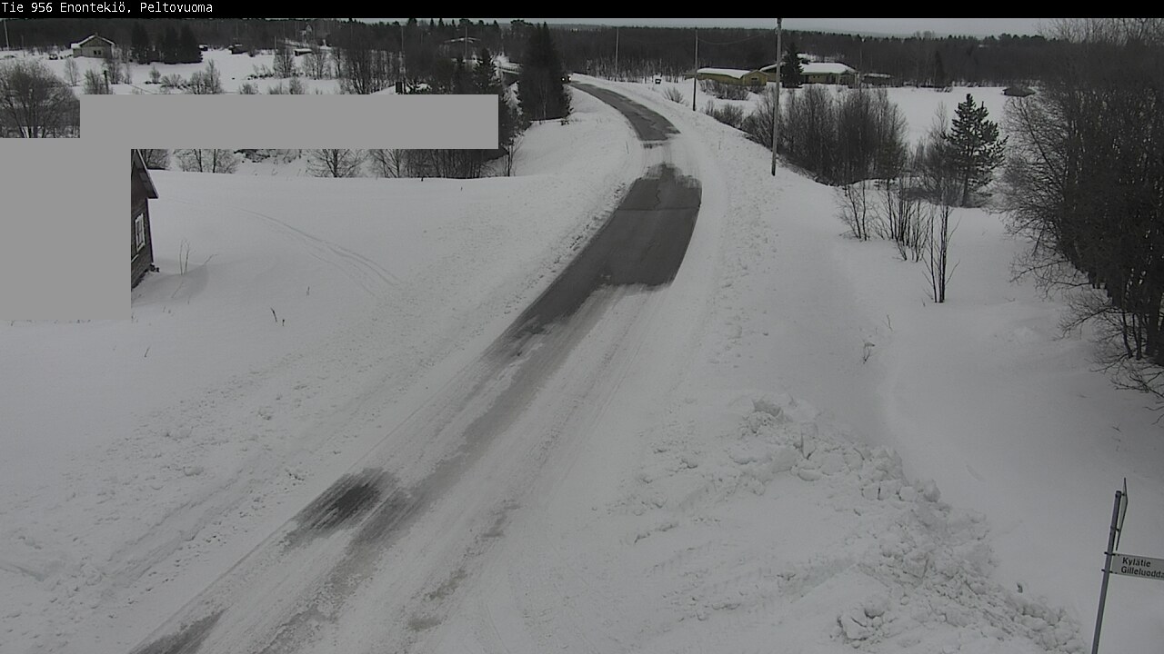 Weather Camera Image Road 956 Enontekiö, Peltovuoma, Enontekiö, Lappi