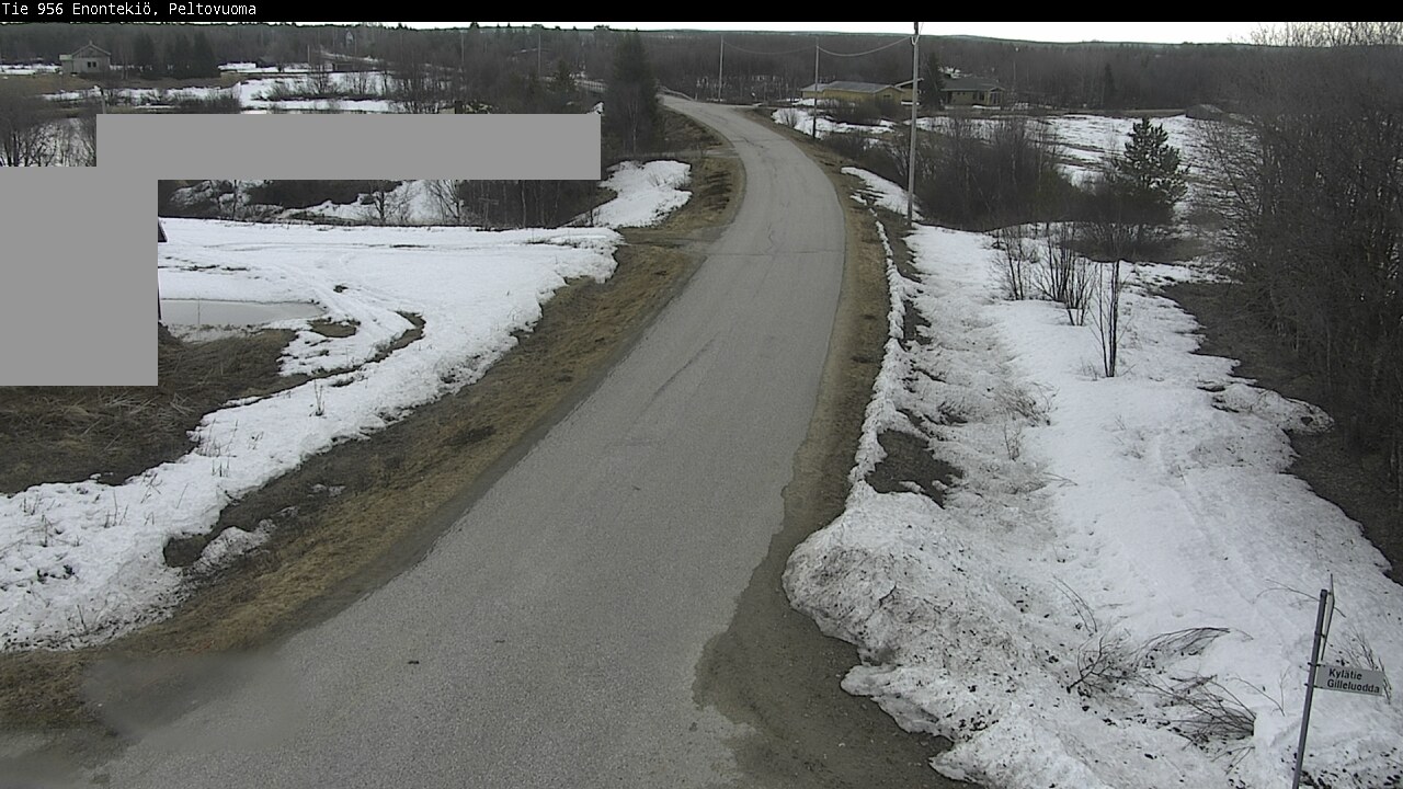 Weather Camera Image Väg 21 Enontekis, Peltovuoma, Enontekiö, Lappi