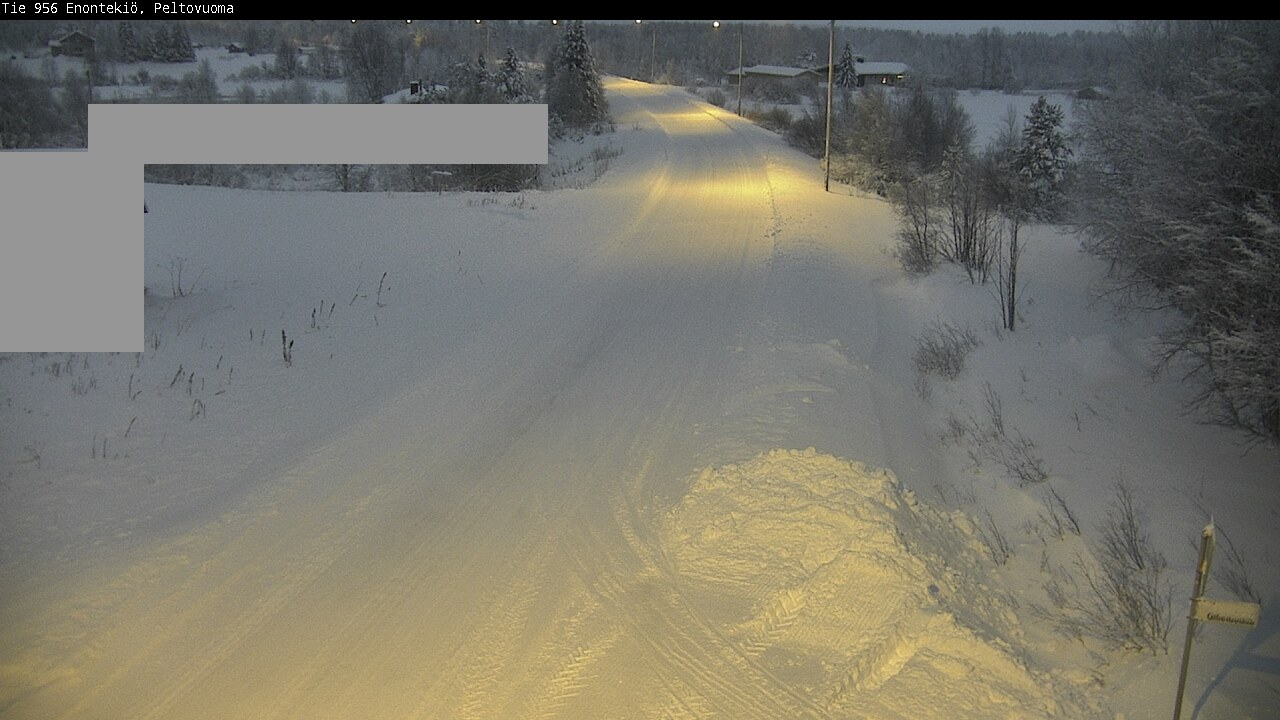 Kelikamerat Kuva Tie 956 Enontekiö, Peltovuoma, Enontekiö, Lappi