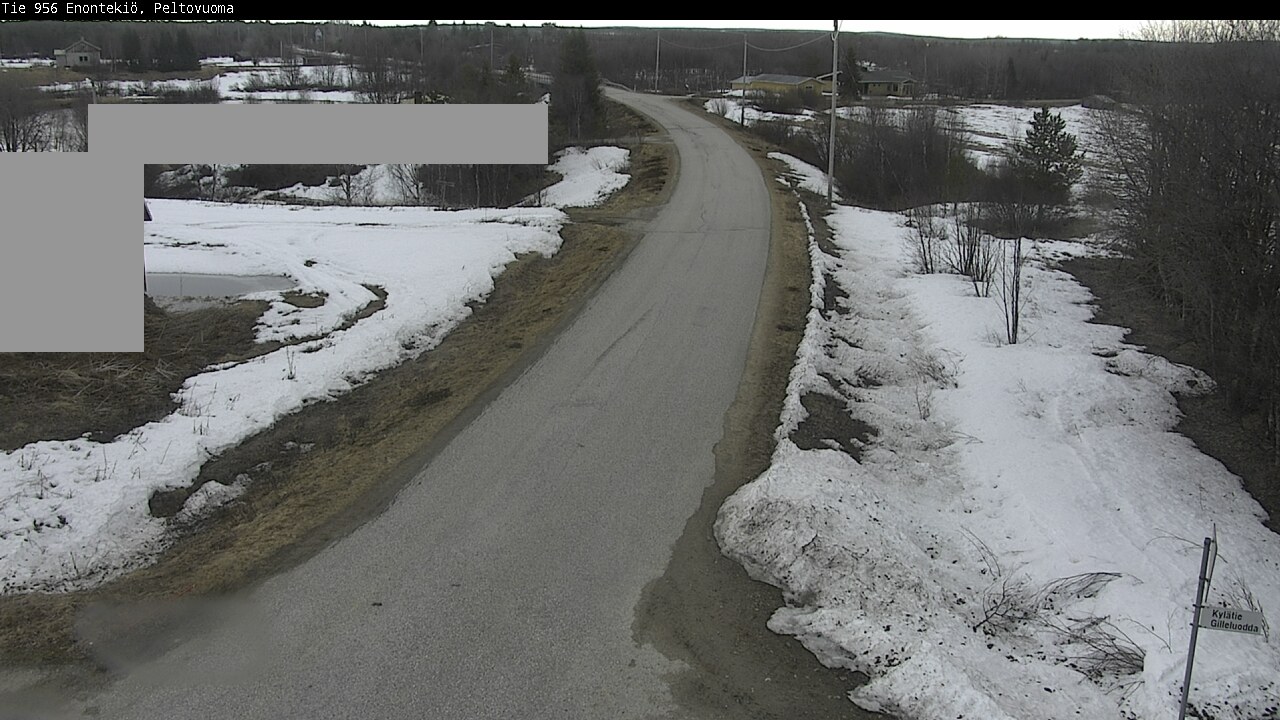 Weather Camera Image Väg 21 Enontekis, Peltovuoma, Enontekiö, Lappi