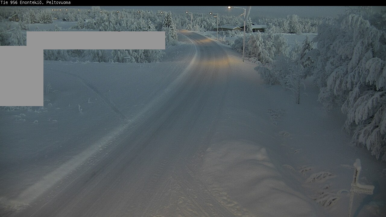 Kelikamerat Kuva Tie 956 Enontekiö, Peltovuoma, Enontekiö, Lappi