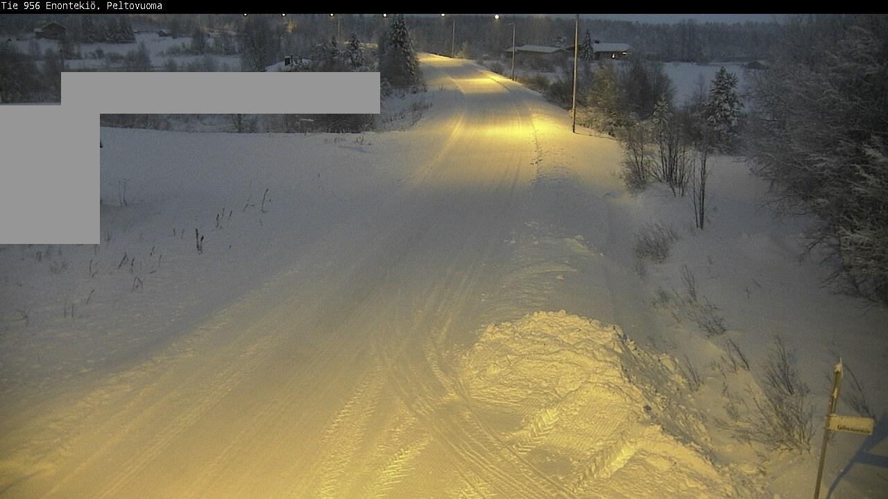 Kelikamerat Kuva Tie 956 Enontekiö, Peltovuoma, Enontekiö, Lappi