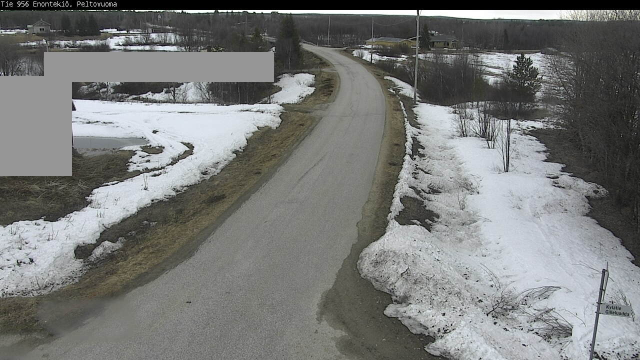 Weather Camera Image Väg 21 Enontekis, Peltovuoma, Enontekiö, Lappi