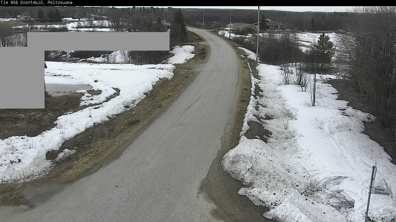 Weather Camera Image Väg 21 Enontekis, Peltovuoma, Enontekiö, Lappi