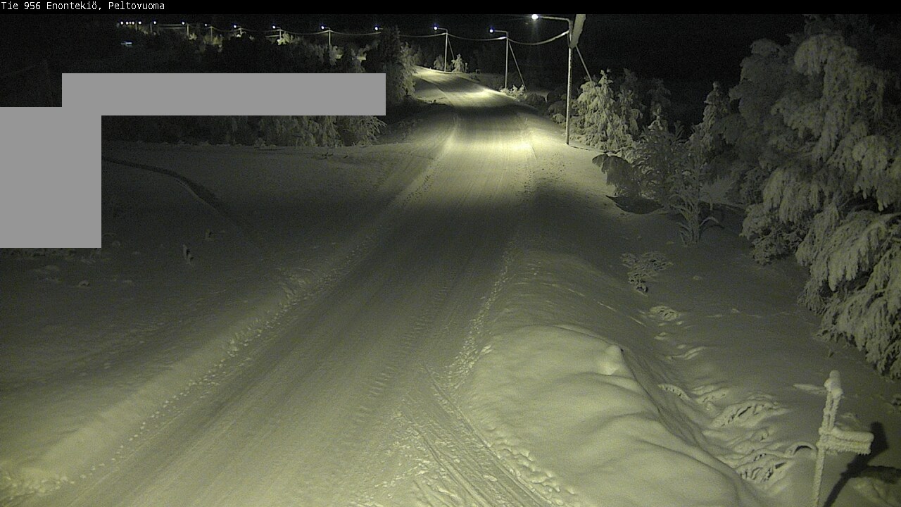 Kelikamerat Kuva Tie 956 Enontekiö, Peltovuoma, Enontekiö, Lappi