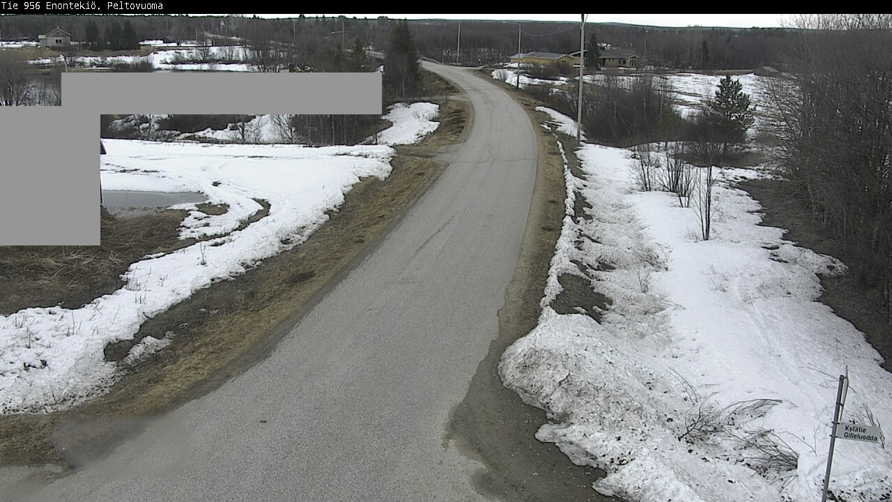 Weather Camera Image Väg 21 Enontekis, Peltovuoma, Enontekiö, Lappi