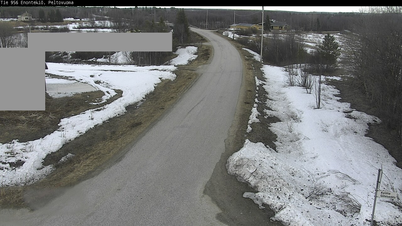 Weather Camera Image Väg 21 Enontekis, Peltovuoma, Enontekiö, Lappi