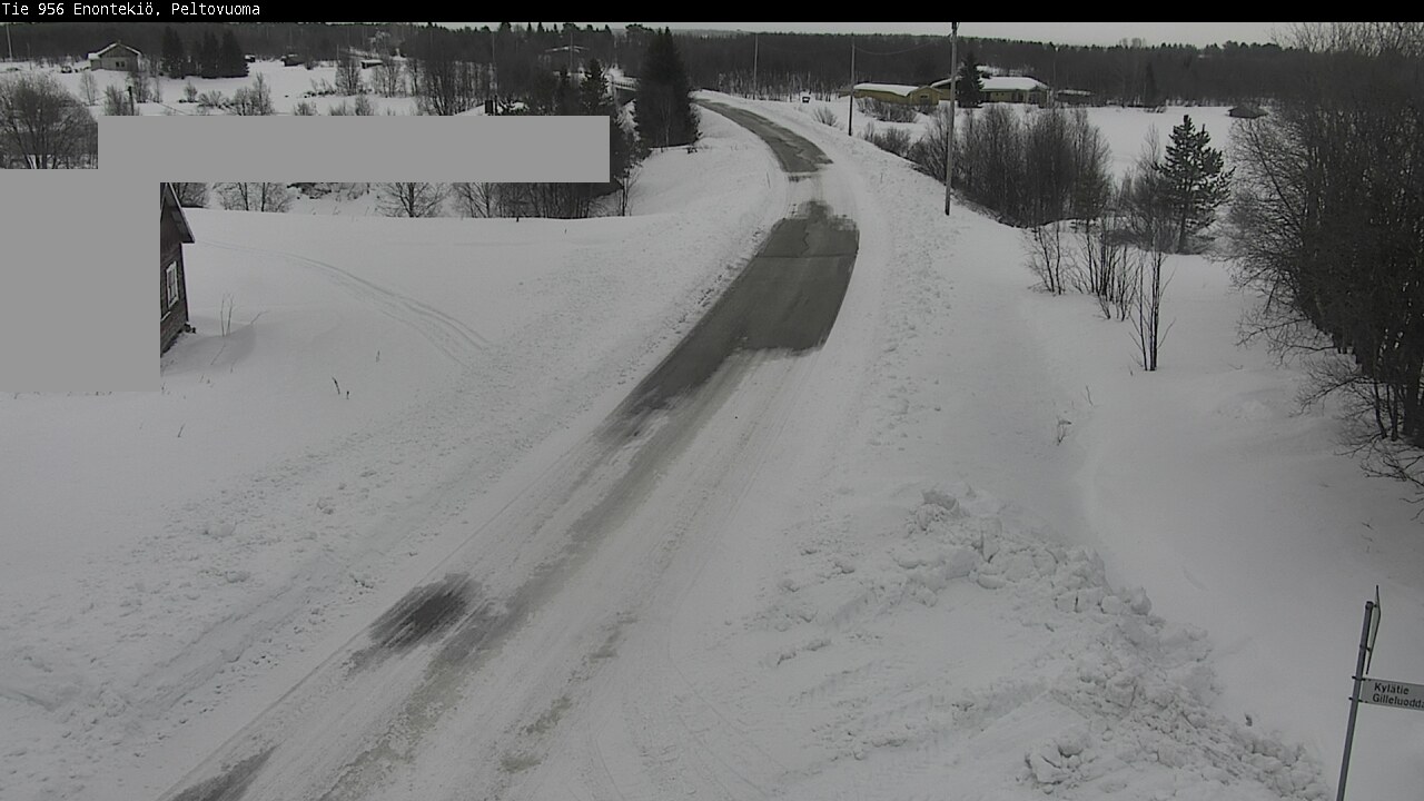 Weather Camera Image Road 956 Enontekiö, Peltovuoma, Enontekiö, Lappi