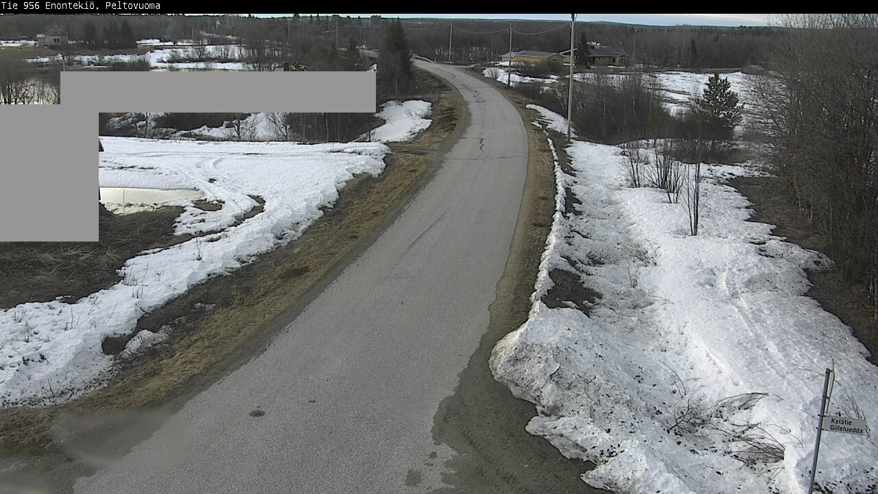 Weather Camera Image Väg 21 Enontekis, Peltovuoma, Enontekiö, Lappi
