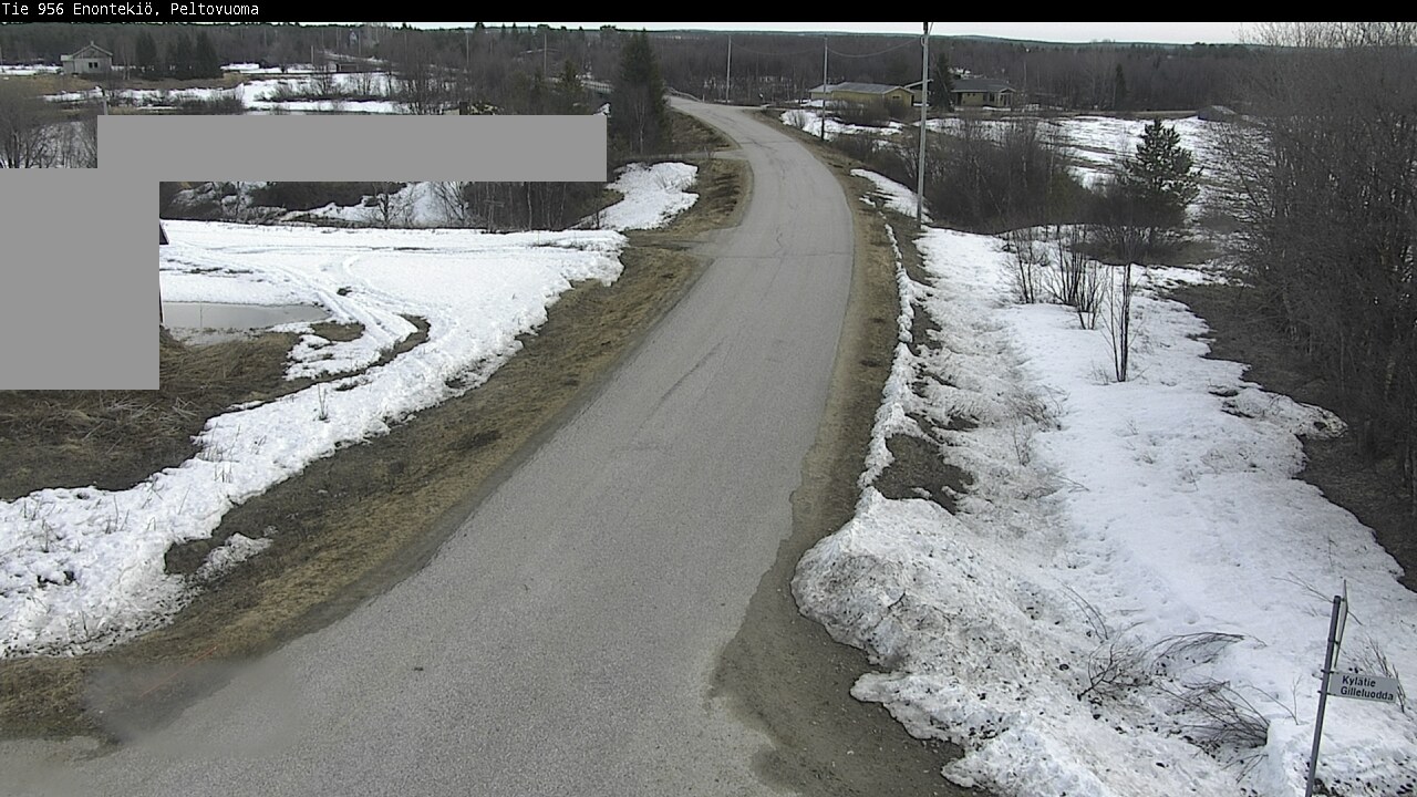 Weather Camera Image Väg 21 Enontekis, Peltovuoma, Enontekiö, Lappi