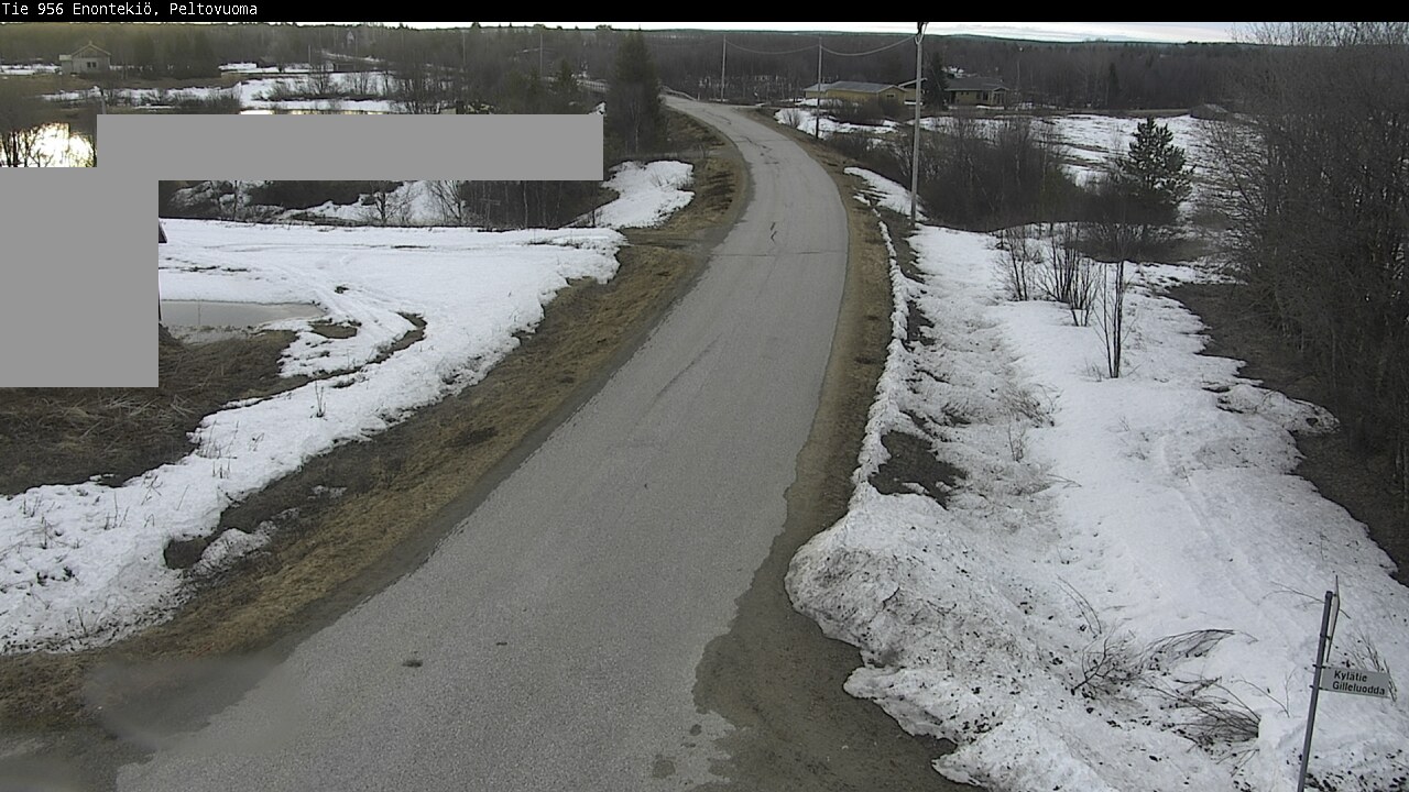 Weather Camera Image Väg 21 Enontekis, Peltovuoma, Enontekiö, Lappi