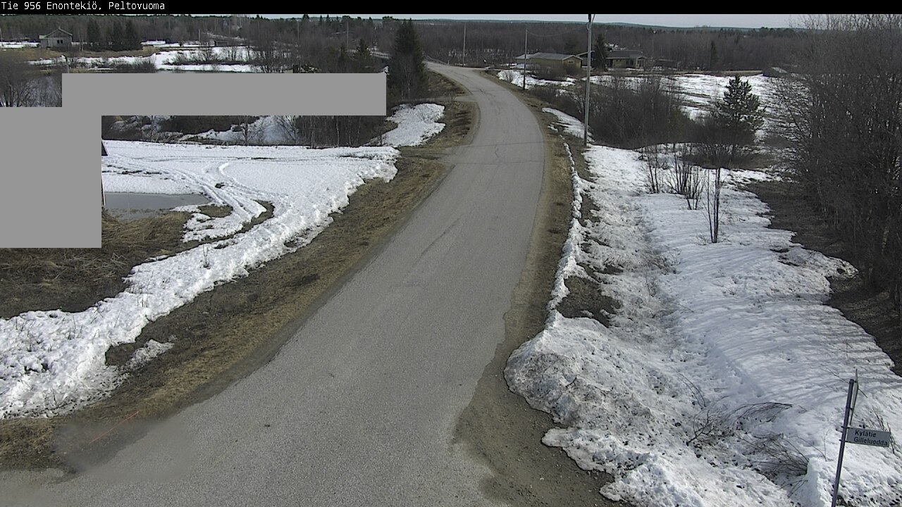 Weather Camera Image Väg 21 Enontekis, Peltovuoma, Enontekiö, Lappi