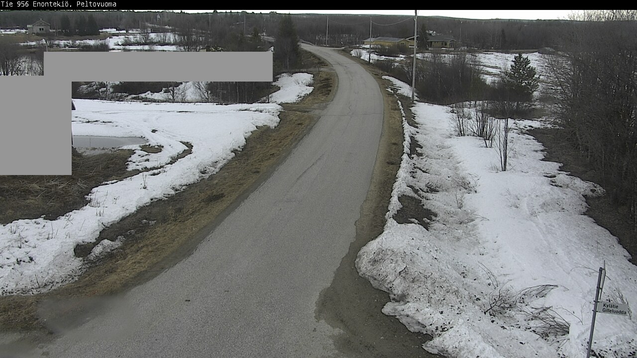 Weather Camera Image Väg 21 Enontekis, Peltovuoma, Enontekiö, Lappi