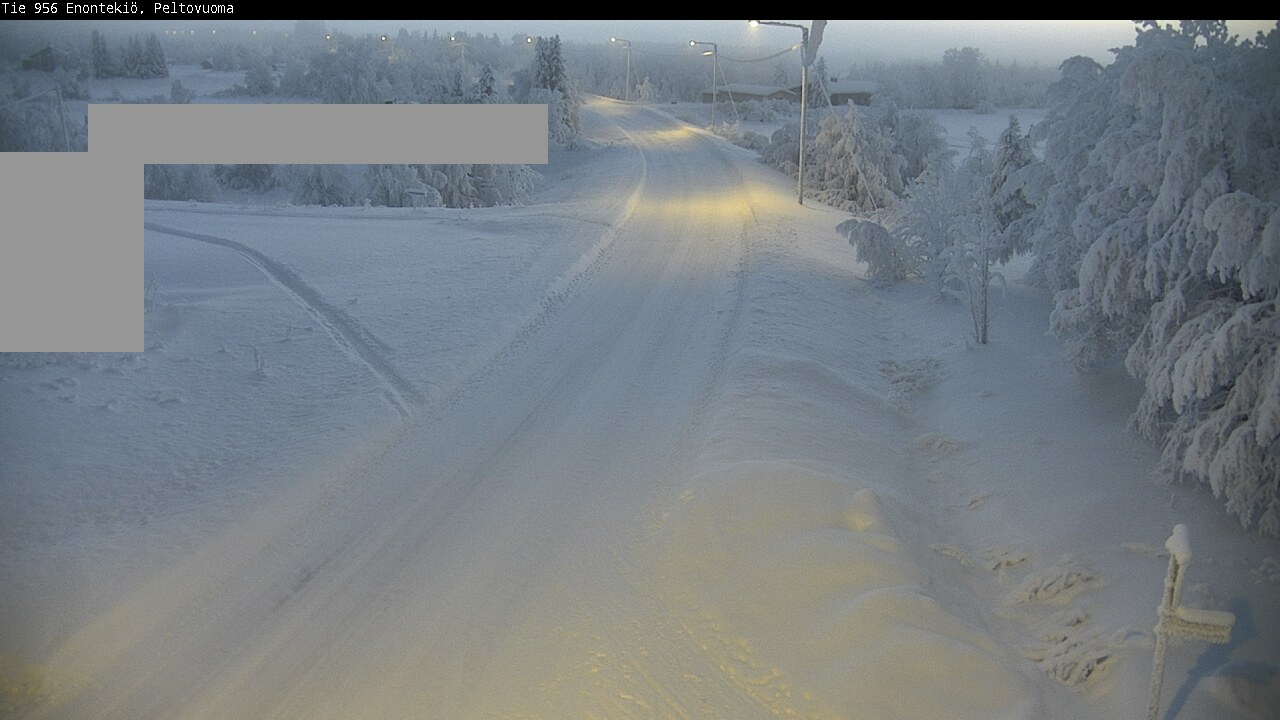 Kelikamerat Kuva Tie 956 Enontekiö, Peltovuoma, Enontekiö, Lappi