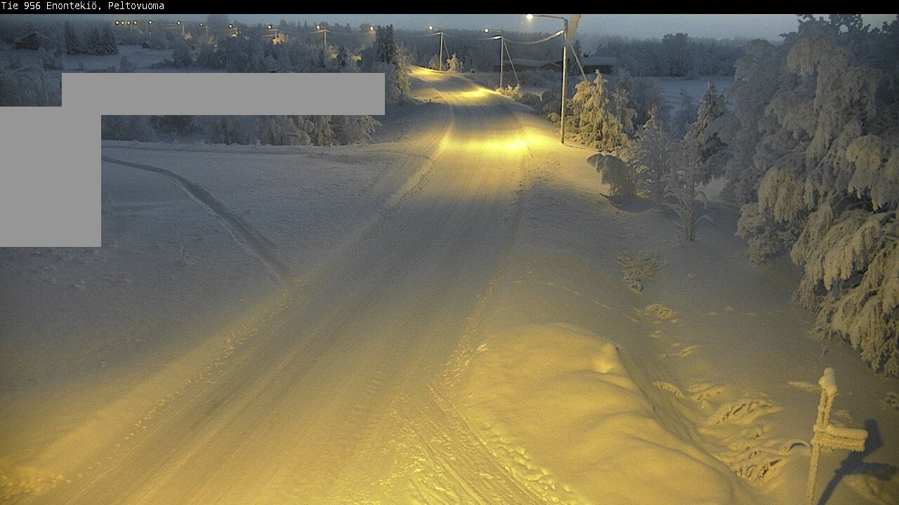 Kelikamerat Kuva Tie 956 Enontekiö, Peltovuoma, Enontekiö, Lappi