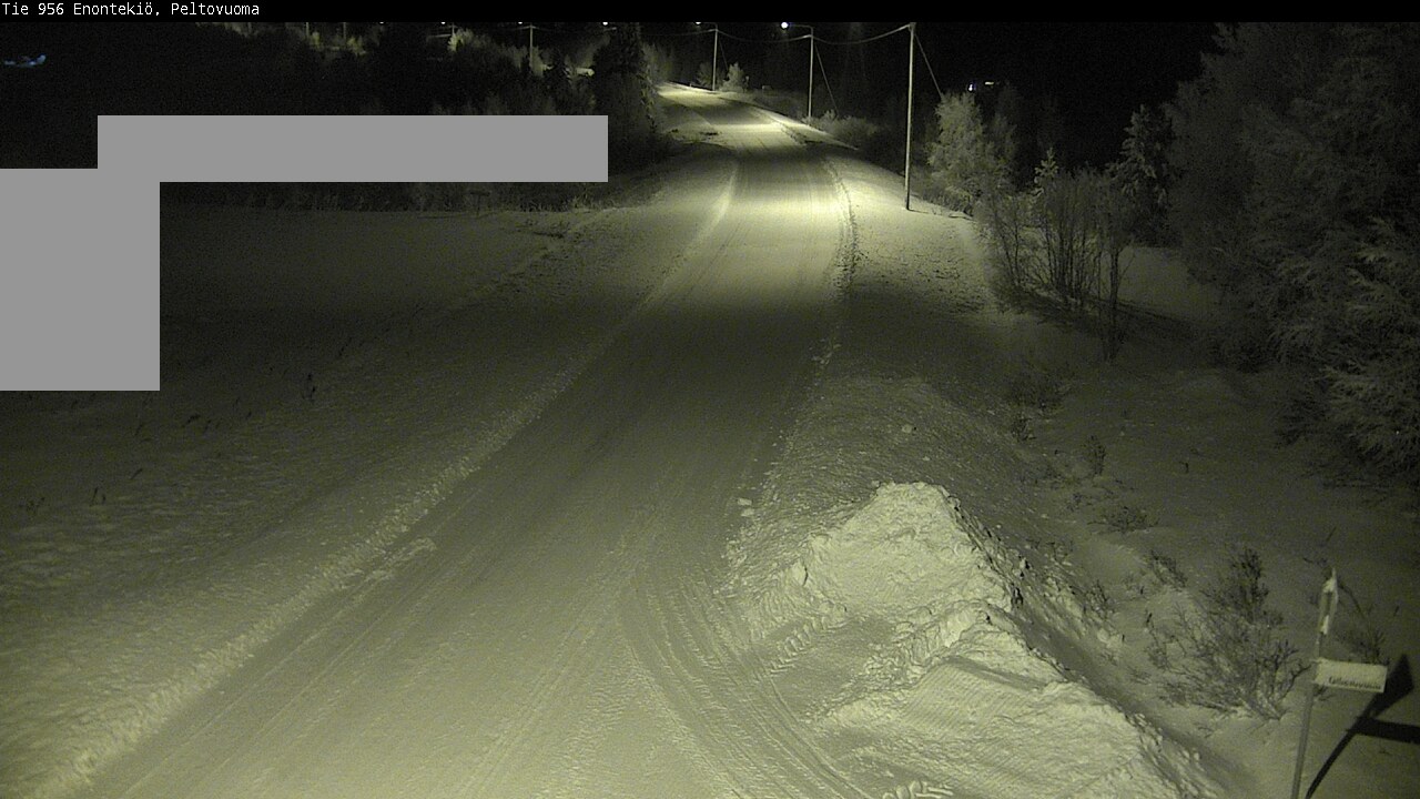 Weather Camera Image Road 956 Enontekiö, Peltovuoma, Enontekiö, Lappi
