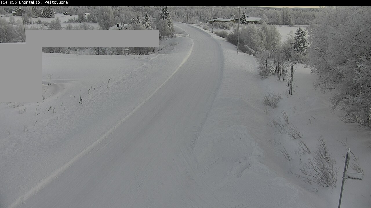 Weather Camera Image Road 956 Enontekiö, Peltovuoma, Enontekiö, Lappi