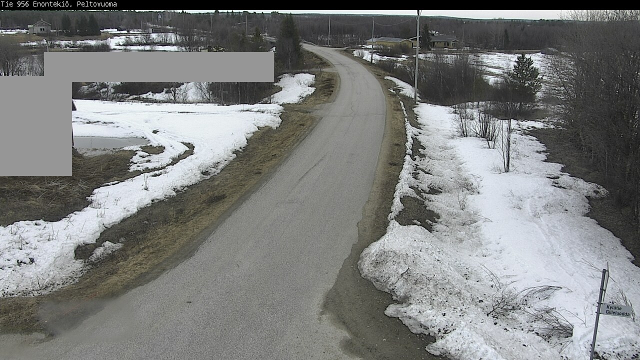 Weather Camera Image Väg 21 Enontekis, Peltovuoma, Enontekiö, Lappi