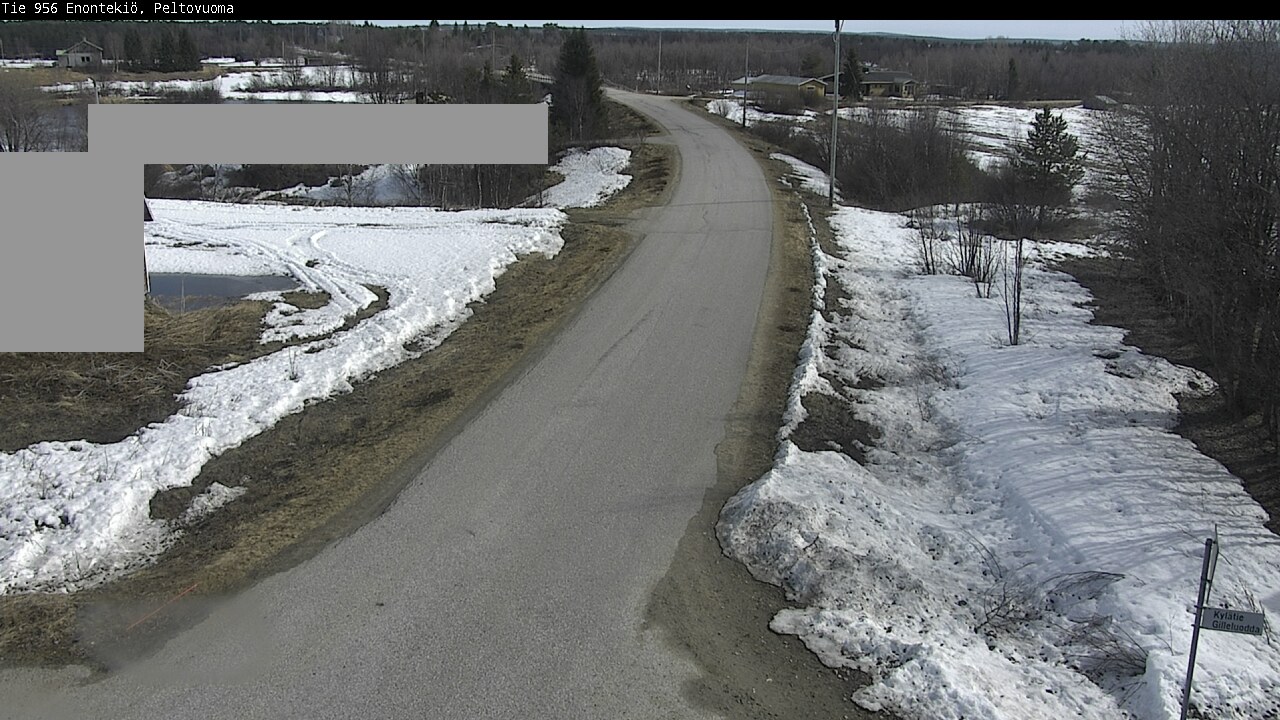 Weather Camera Image Väg 21 Enontekis, Peltovuoma, Enontekiö, Lappi