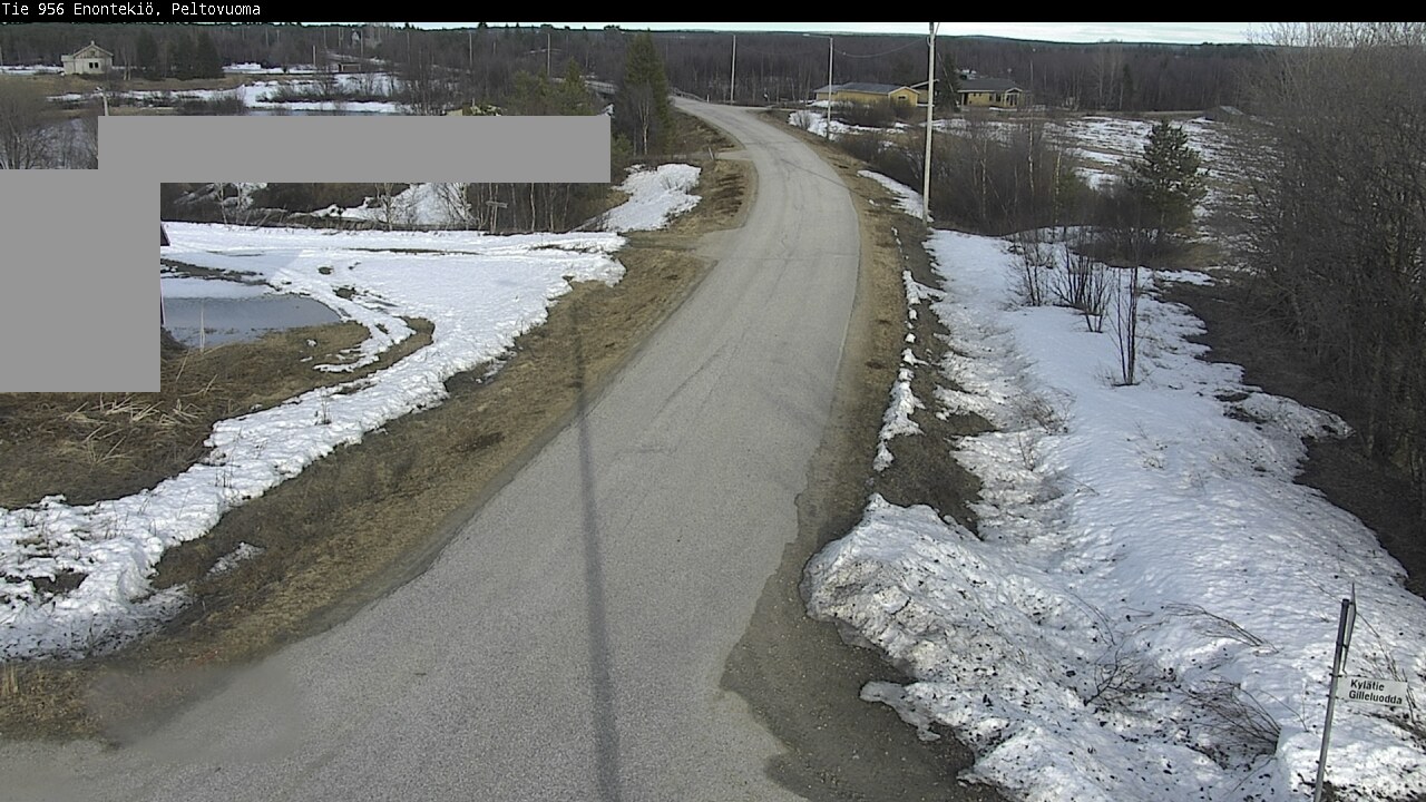 Weather Camera Image Väg 21 Enontekis, Peltovuoma, Enontekiö, Lappi
