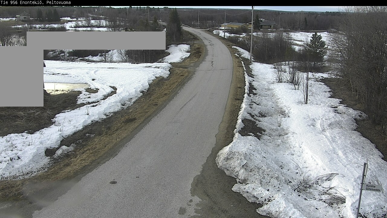 Weather Camera Image Väg 21 Enontekis, Peltovuoma, Enontekiö, Lappi