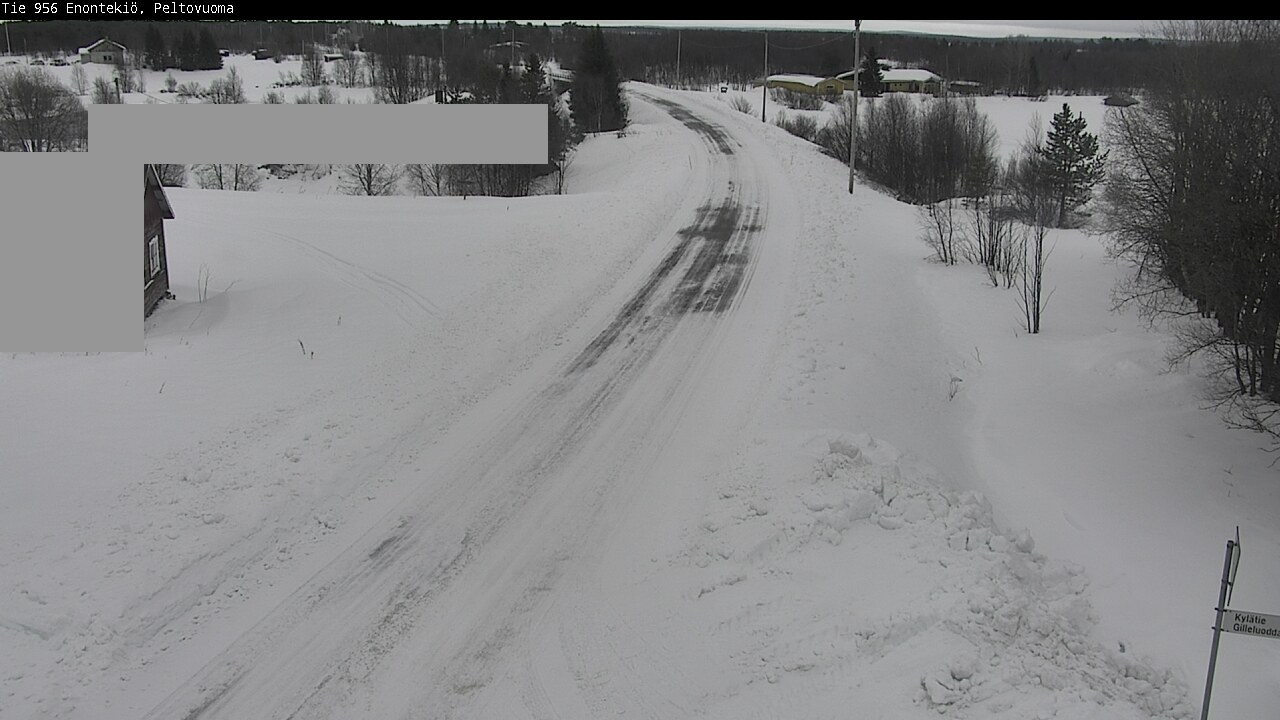 Weather Camera Image Väg 21 Enontekis, Peltovuoma, Enontekiö, Lappi