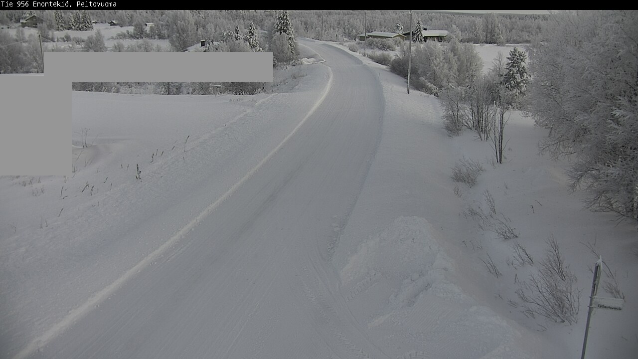 Weather Camera Image Road 956 Enontekiö, Peltovuoma, Enontekiö, Lappi
