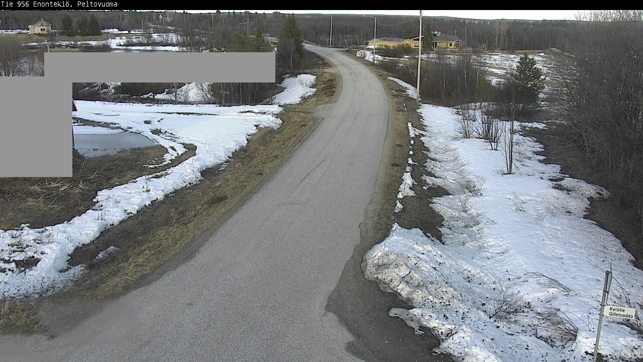 Weather Camera Image Väg 21 Enontekis, Peltovuoma, Enontekiö, Lappi