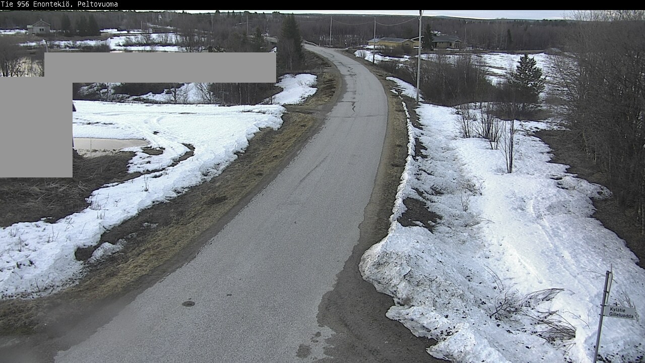 Weather Camera Image Väg 21 Enontekis, Peltovuoma, Enontekiö, Lappi