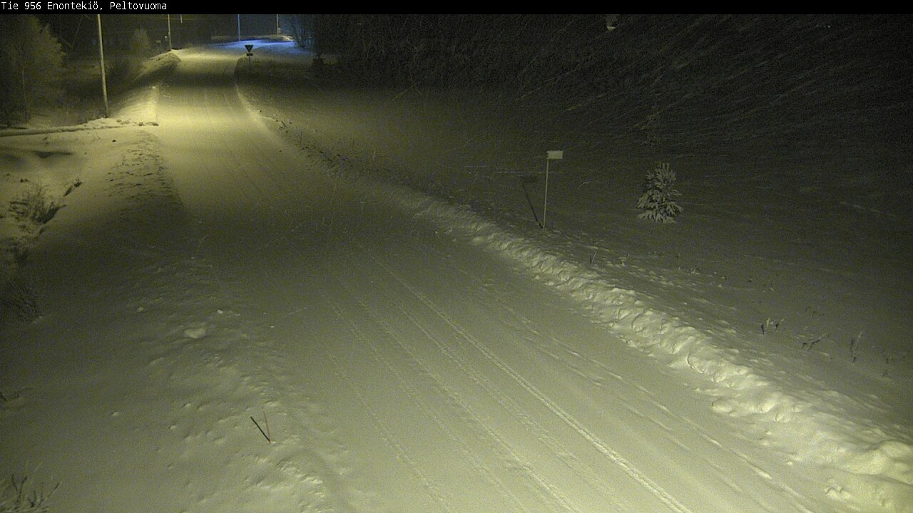 Kelikamerat Kuva Tie 956 Enontekiö, Peltovuoma, Enontekiö, Lappi